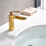 Torneira para banheiro Elegância Monocomando com Design em Bica Alta e Acabamento Cromado Premium.