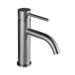 Torneira para banheiro Elegante Bica Baixa Monocomando em Cromado Premium. Cinza