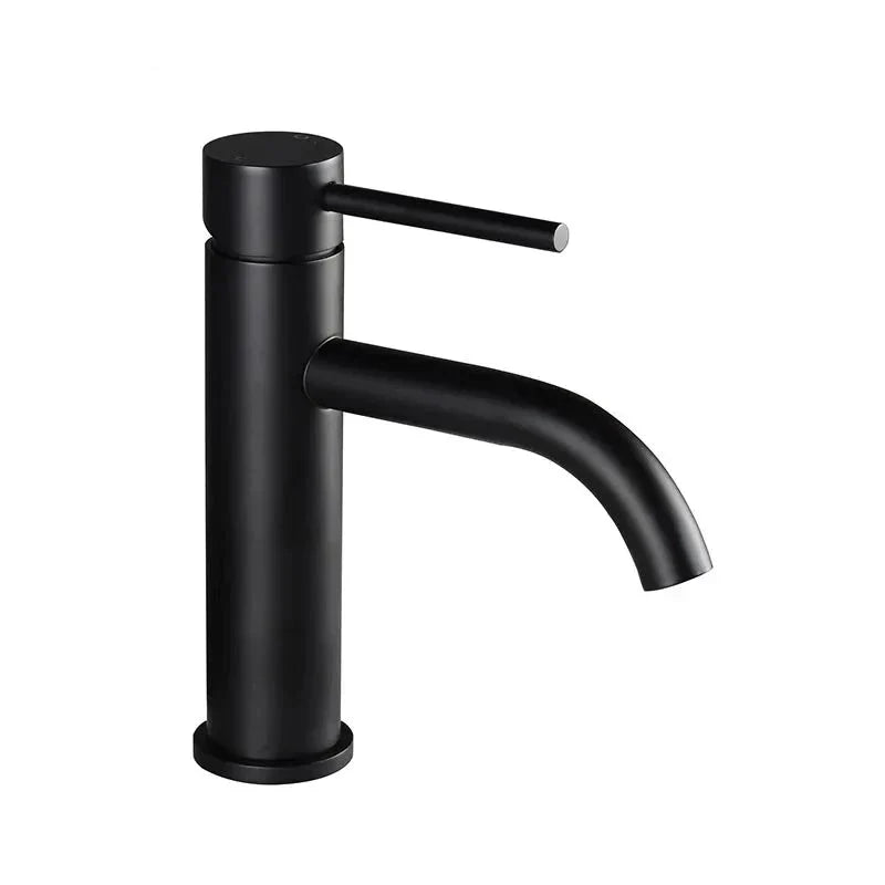 Torneira para banheiro Elegante Bica Baixa Monocomando em Cromado Premium.