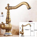 Torneira para banheiro Vintage Monocomando com Misturador em Cromado Premium.