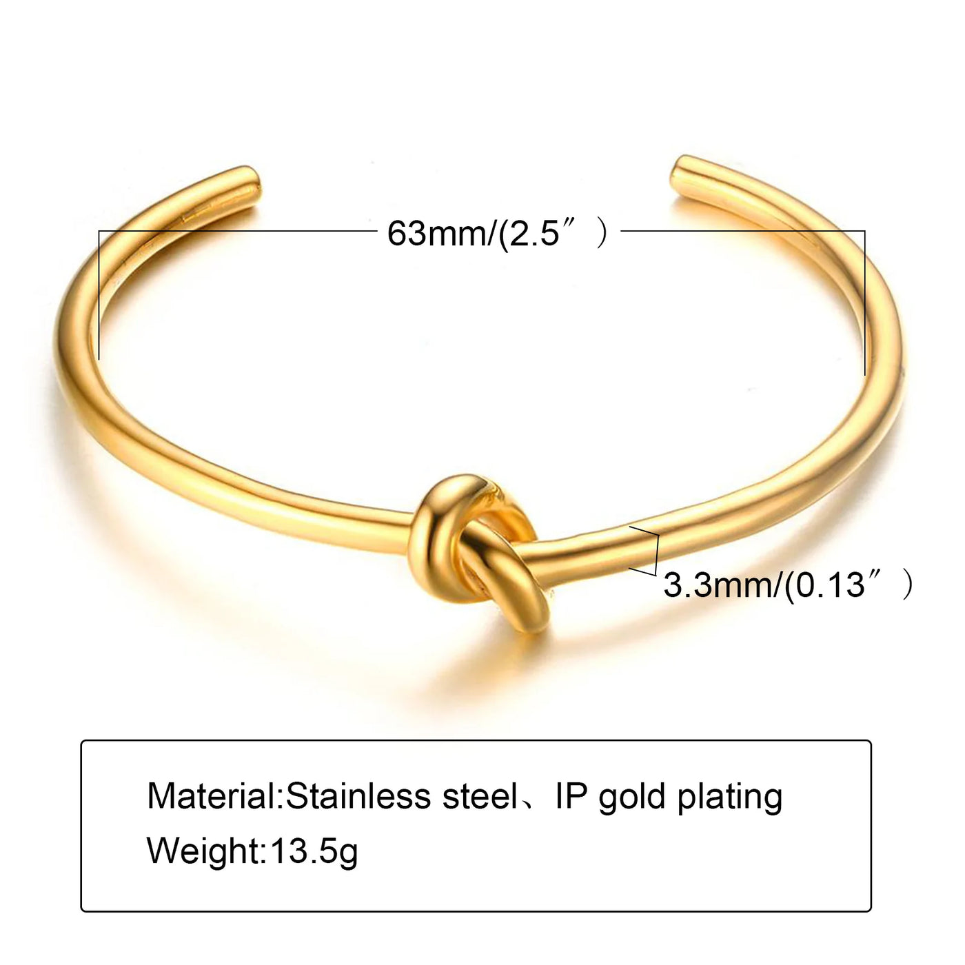 Pulseira Nó Vintage Gold