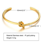 Pulseira Nó Vintage Gold