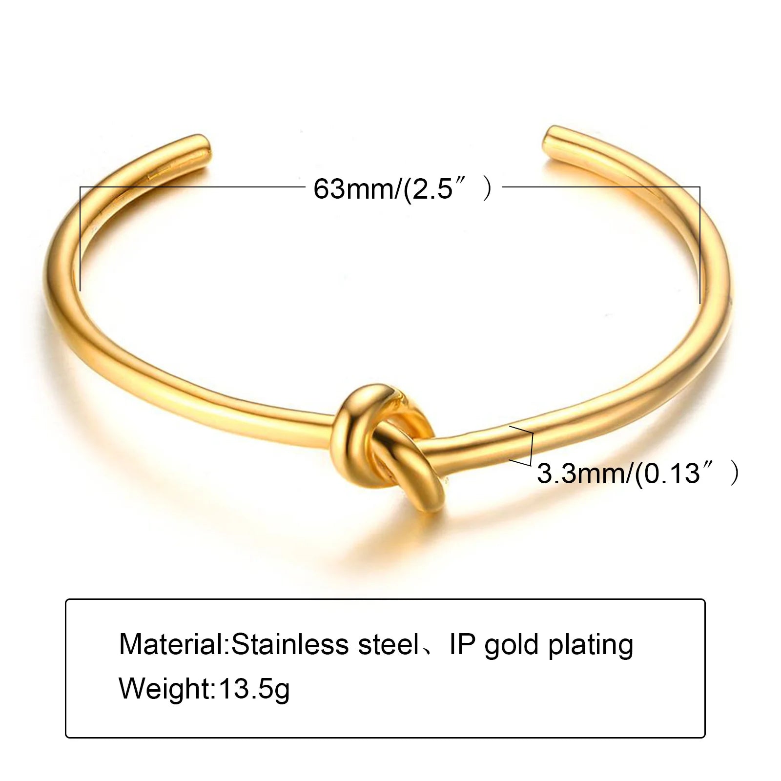 Pulseira Nó Vintage Gold
