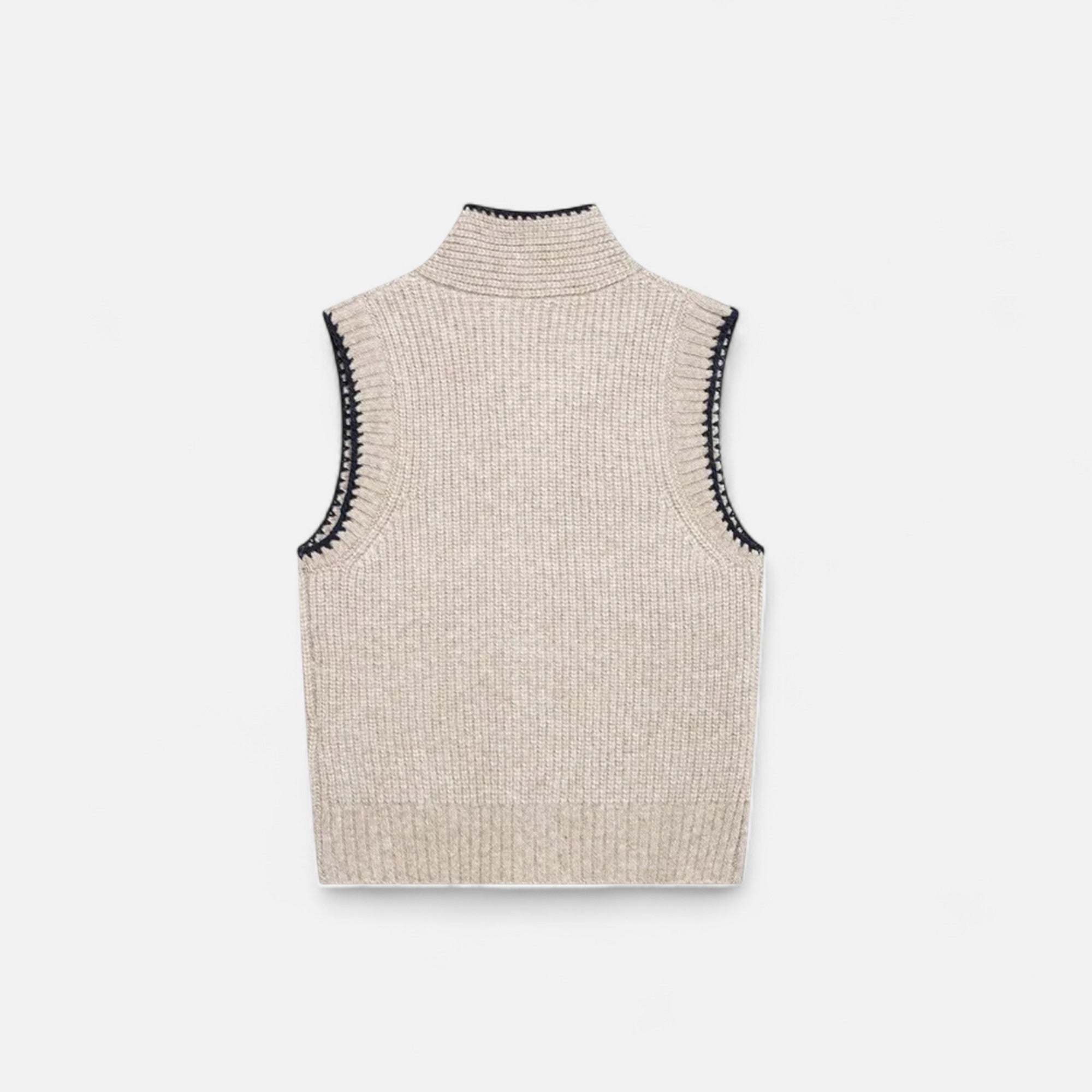 Vestido Colete Tricotado Atemporal Feminino