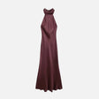 Vestido Longo de Cetim Sem Costas para Mulheres - Elegância e Conforto