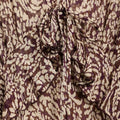 Vestido Midi Estampado Feminino – Elegância de Outono com Decote em V