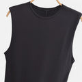 Vestido Midi Plissado em Tricot Feminino