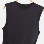 Vestido Midi Plissado em Tricot Feminino