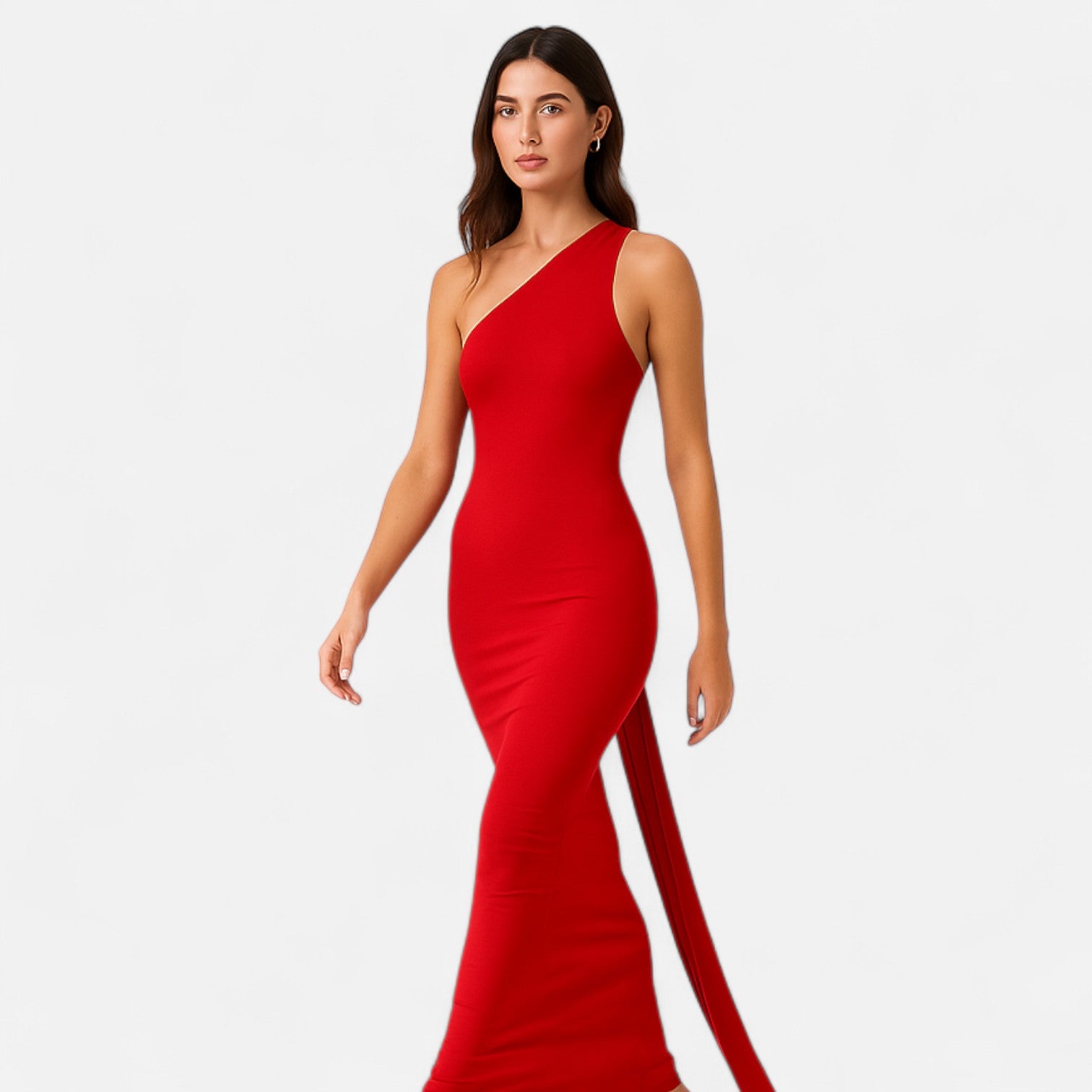 Vestido de Festa com Decote Costas Nuas e Laço - Elegância e Sofisticação