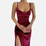 Vestido de Festa para Mulheres com Alças Finas