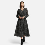 Vestido de Outono Feminino em Chiffon – Elegância e Estilo