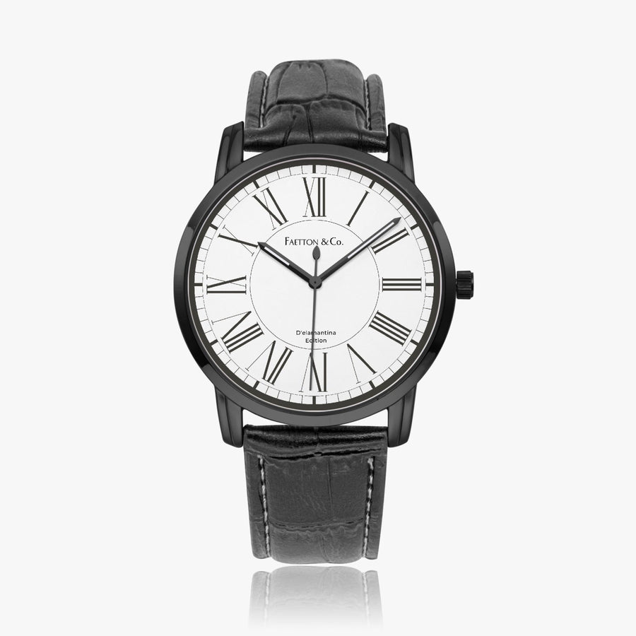 Relógio Masculino D'elamantina Edition - DT No. 9004 Preto 43mm