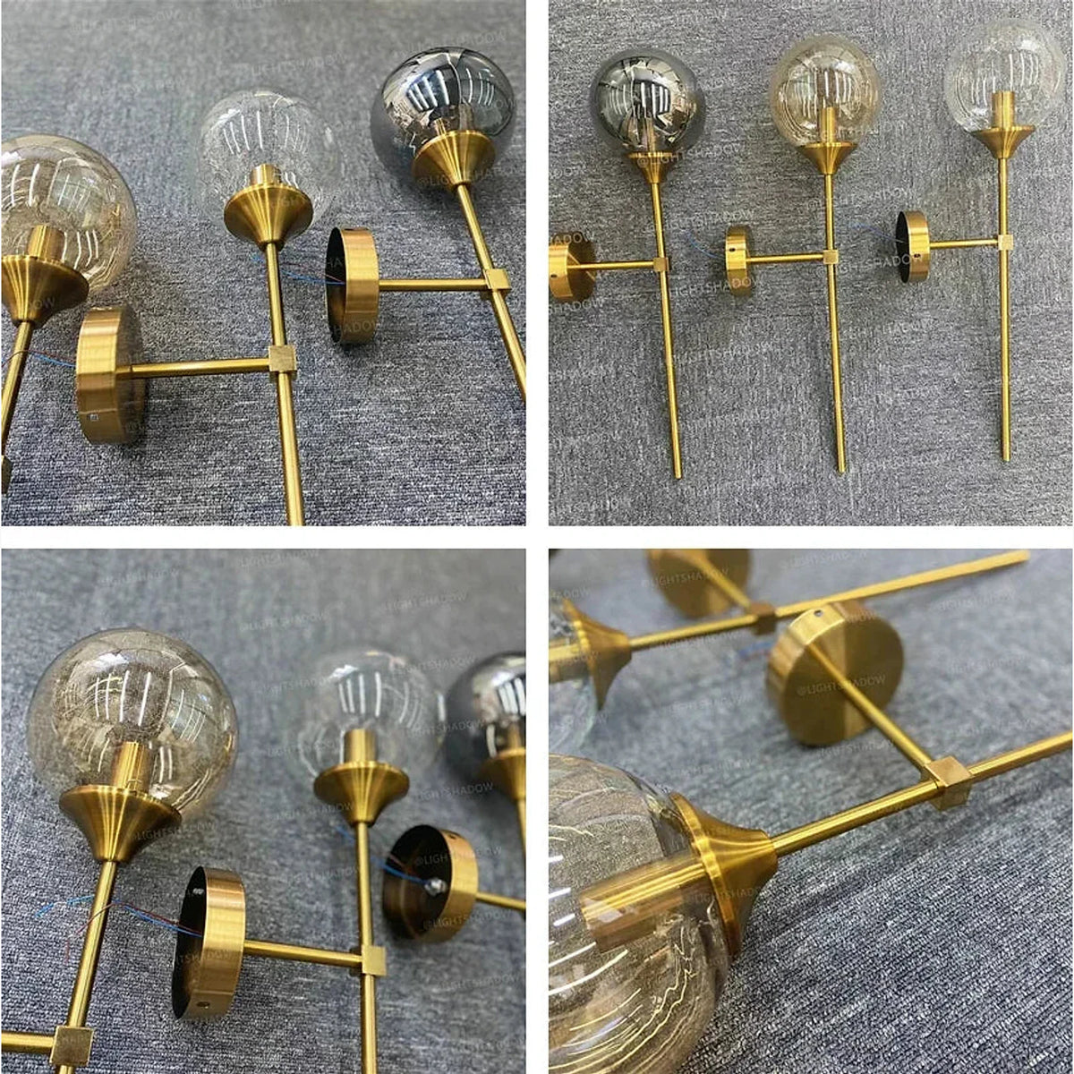 Arandela Decorativa Contemporâneo Redondo, peça de luminárias de parede da VivaCasa — imagem 4