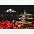 Scratch art - Fujiyama