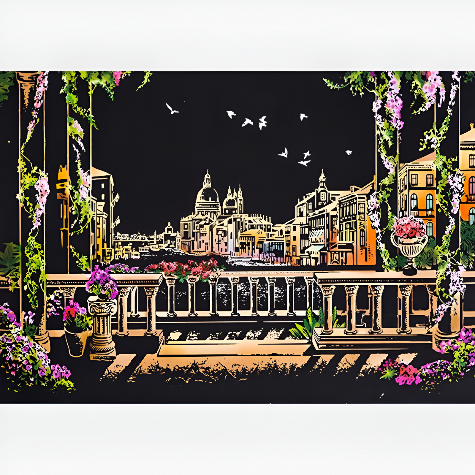 Arte de riscar - Cidade aquática de Veneza