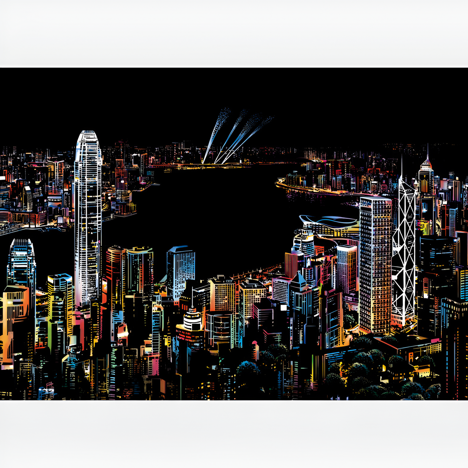 Arte de riscar - Victoria Harbour