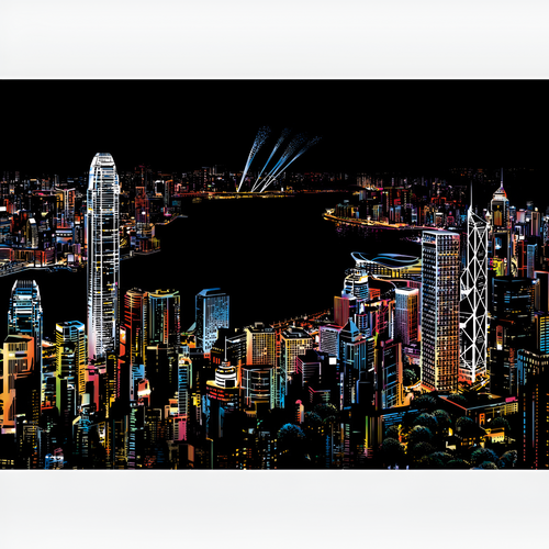 Arte de riscar - Victoria Harbour