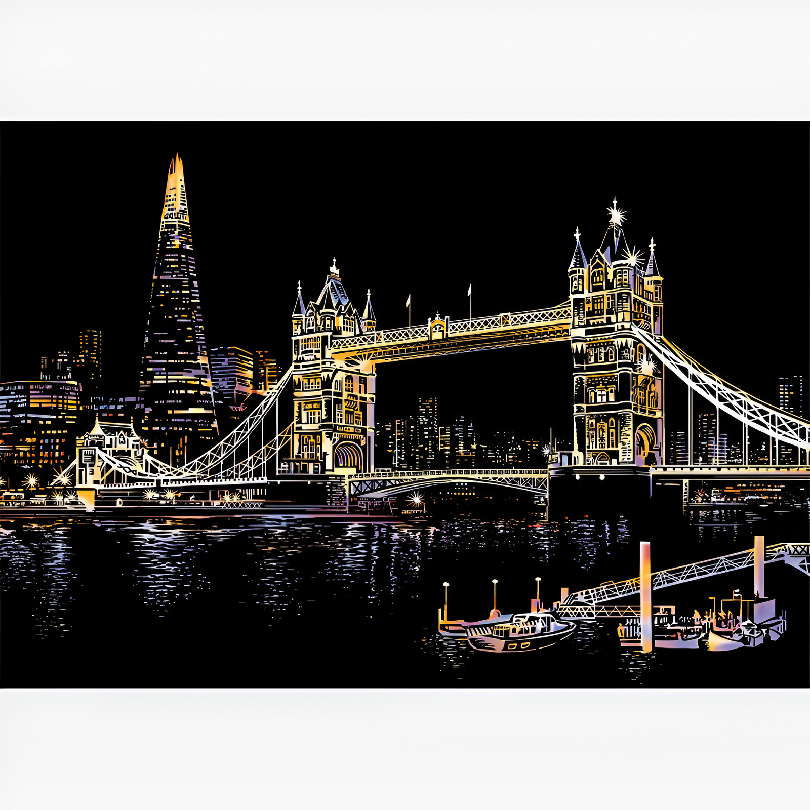 Arte de riscar - Tower Bridge