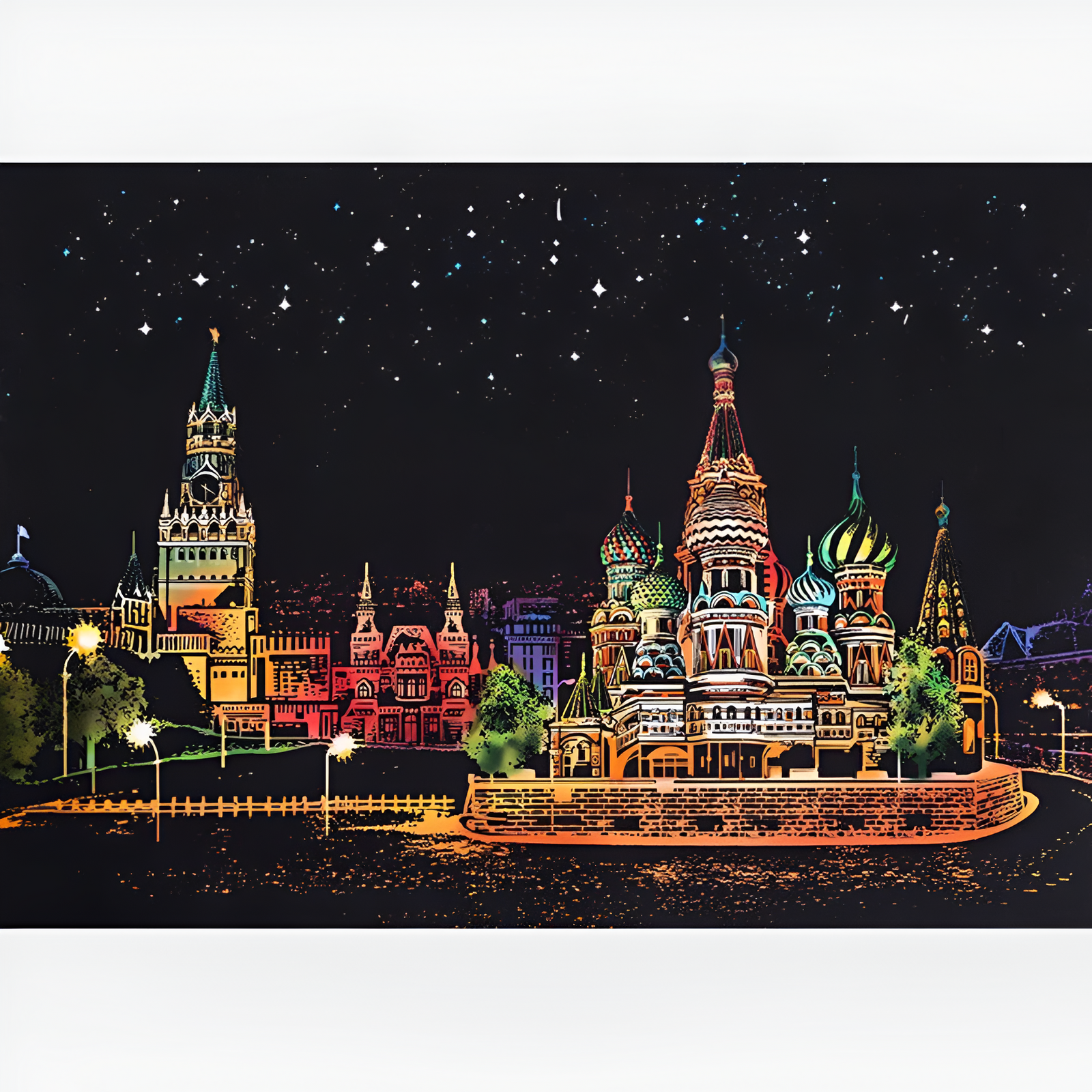 Arte de riscar - Red Square