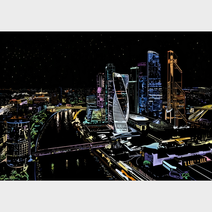 Arte de riscar - Nível profissional: Moscow