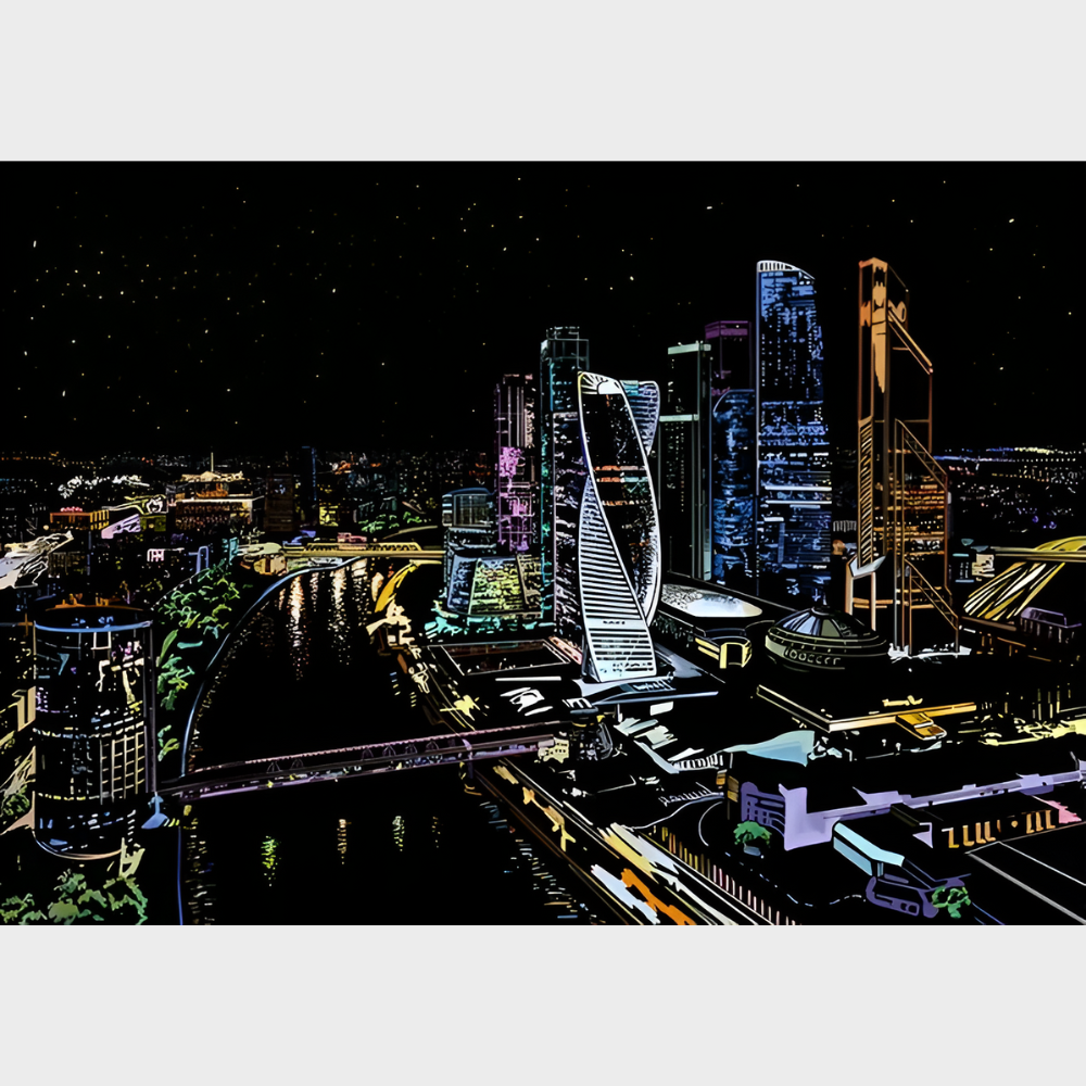 Arte de riscar - Nível profissional: Moscow