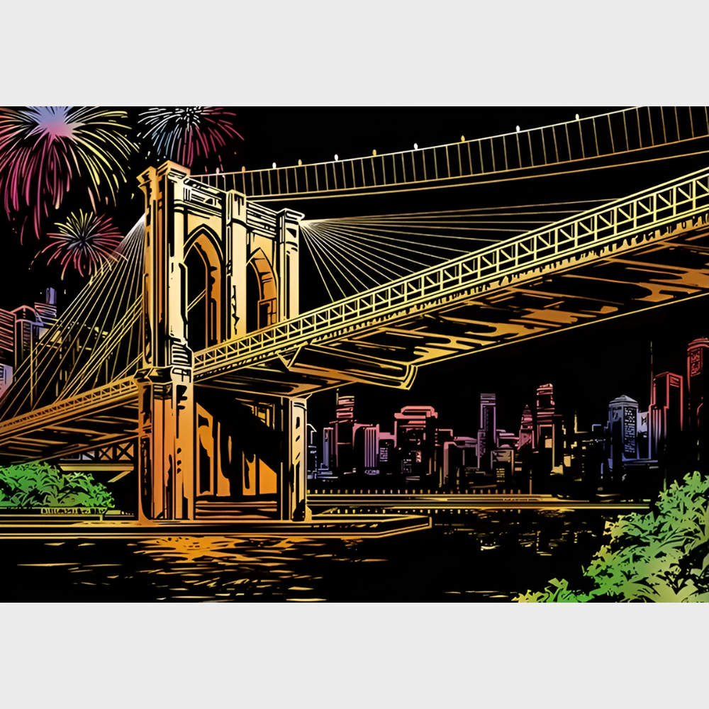 Arte de riscar - Nível profissional: Brooklyn Bridge