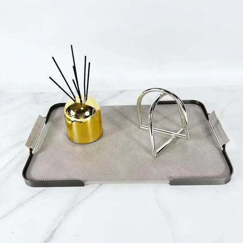 Bandeja Decorativa Retangular, peça de bandejas decorativas da VivaCasa — imagem 4