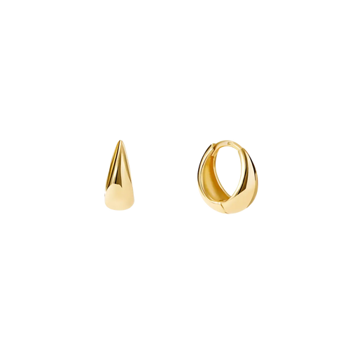 Brincos Quiaura No. 1001 Ouro amarelo