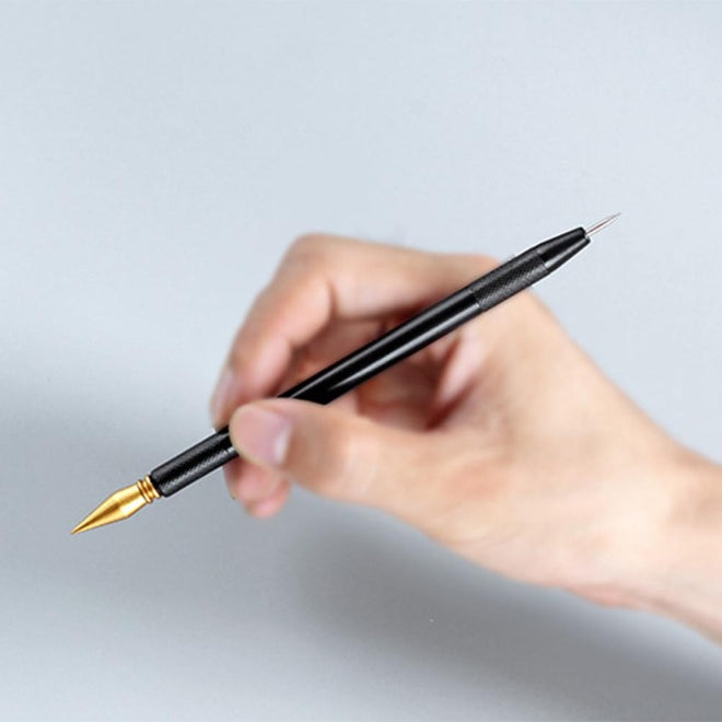 Caneta precisa para raspar Bico de Ouro
