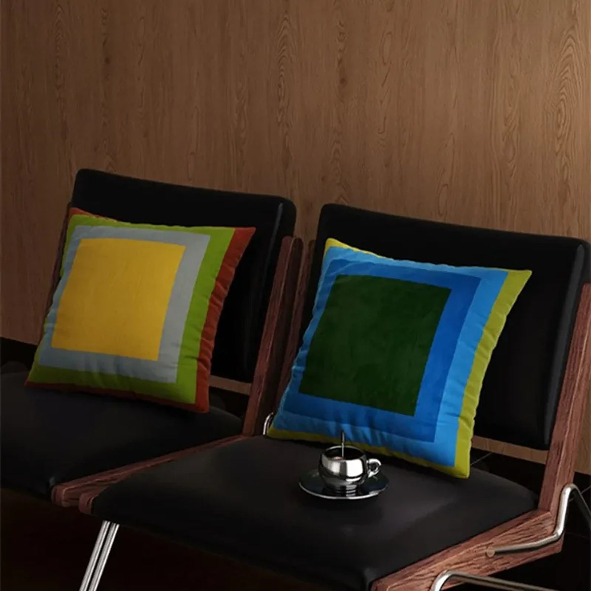Capa de Almofada Decorativa Contemporâneo Retrô, peça de almofadas decorativas da VivaCasa — imagem 4
