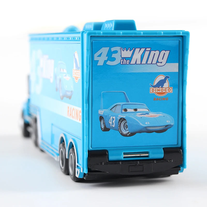 Kit Caminhão e carro - Mcqueen Filme Carros - AZUL