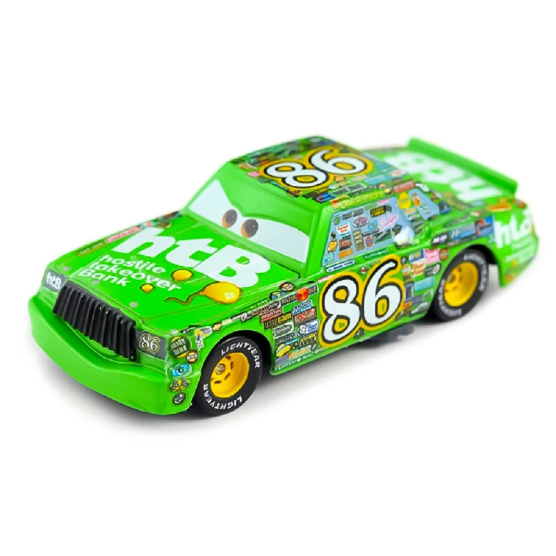 Kit Caminhão e carro - Mcqueen Filme Carros - VERDE