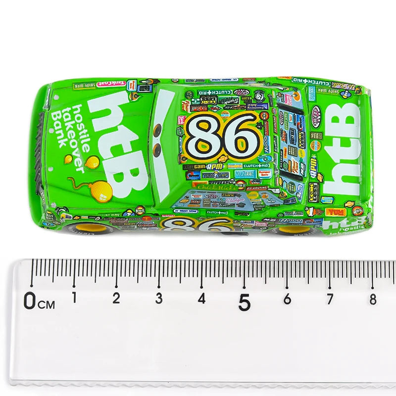 Kit Caminhão e carro - Mcqueen Filme Carros - VERDE