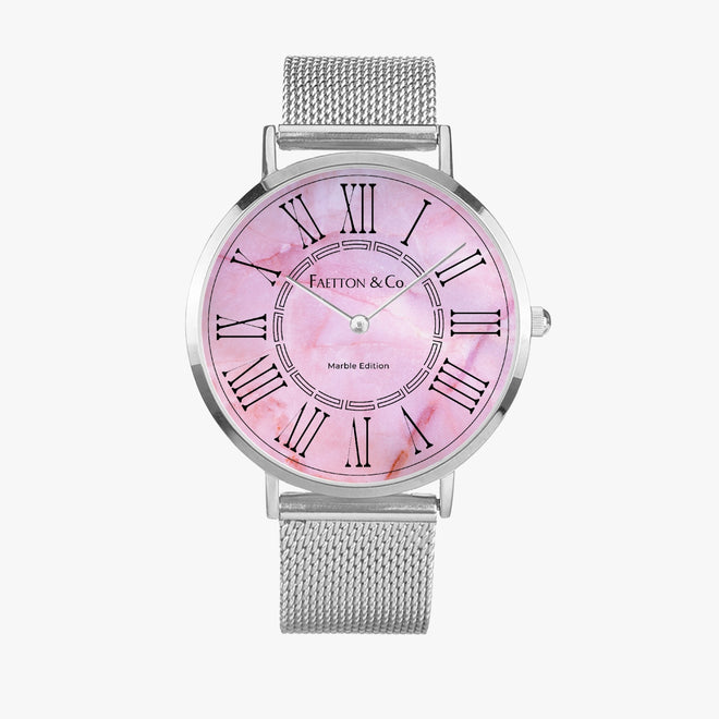 Relógio Feminino Marble Edition - No 4 | Faetton &Co. Silver