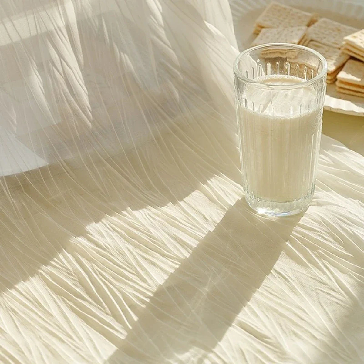 Cortina Decorativa Branco, peça de cortinas da VivaCasa — imagem 3