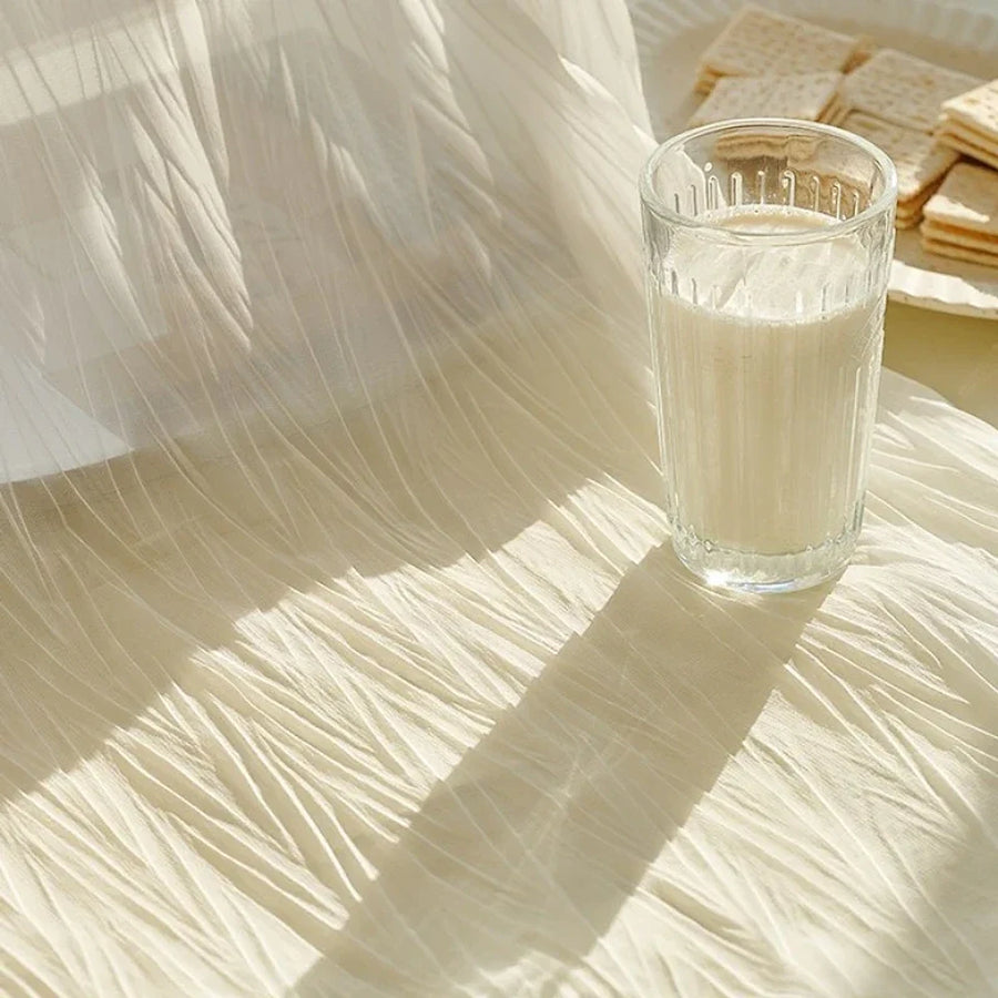 Cortina Decorativa Branco, peça de cortinas da VivaCasa — imagem 3