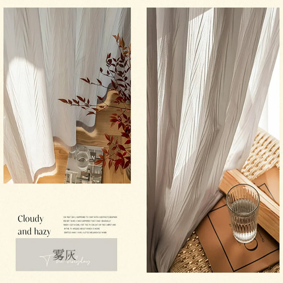 Cortina Decorativa Branco, peça de cortinas da VivaCasa — imagem 7