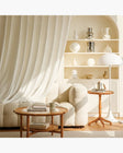 Cortina Decorativa Branco