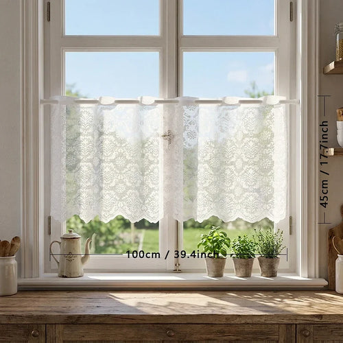 Cortina Decorativa Floral Ondulado, peça de cortinas da VivaCasa — imagem 4