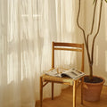 Cortina Decorativa Linho Branco, peça de cortinas da VivaCasa — imagem 2