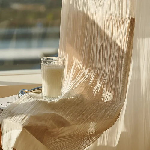 Cortina Decorativa Linho Branco, peça de cortinas da VivaCasa — imagem 4