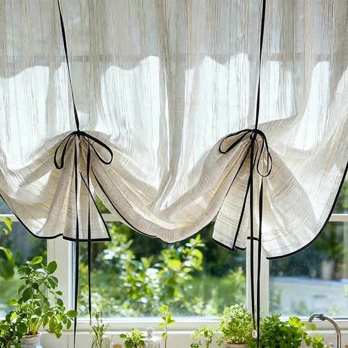 Cortina Decorativa Retrô Listrado, peça de cortinas da VivaCasa — imagem 4