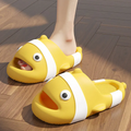 Chinelo Slide Peixe Maluco | Ganda Slide Amarelo