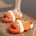 Chinelo Slide Peixe Maluco | Ganda Slide Laranja
