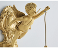Luminária Francesa Angelical de Cristal e Bronze | Delamantina