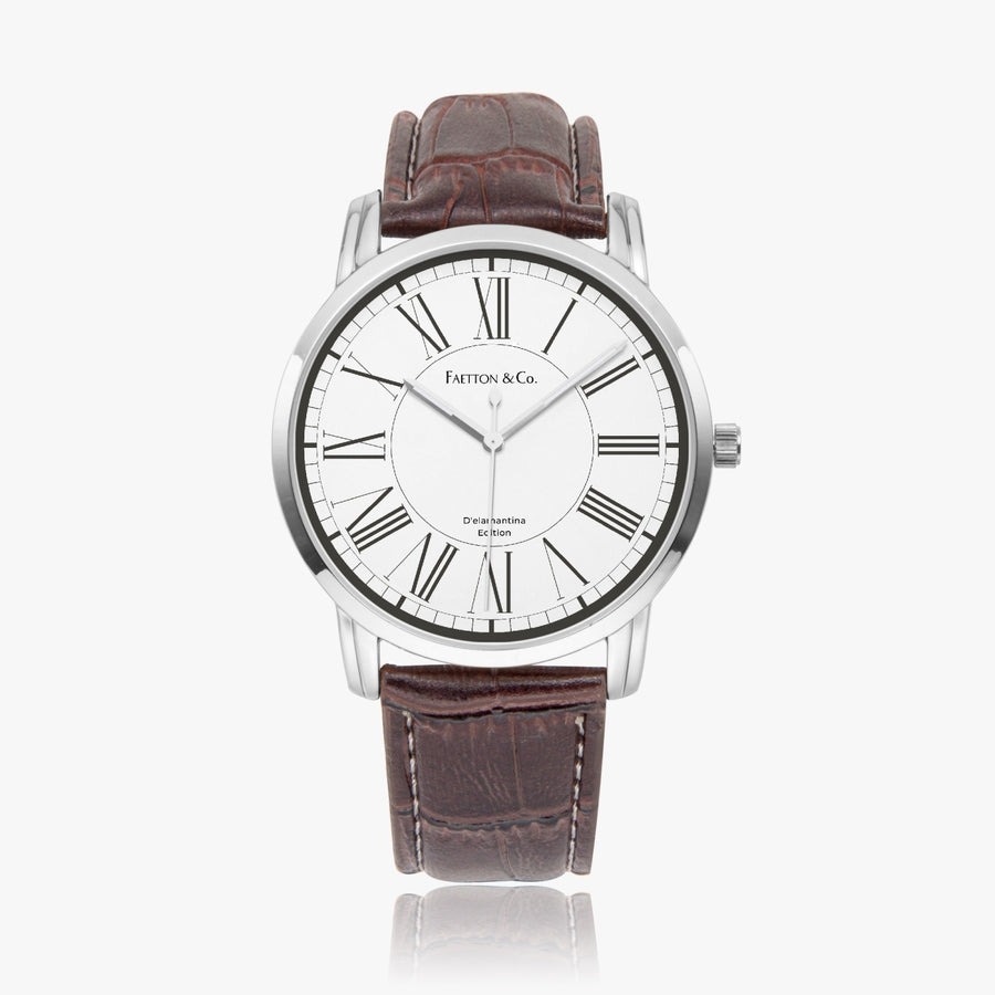 Relógio Masculino D'elamantina Edition - DT No. 9003 Prata 43mm