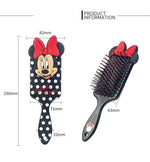 Escova Para Cabelo Profissional Minnie Raquete Almofadada