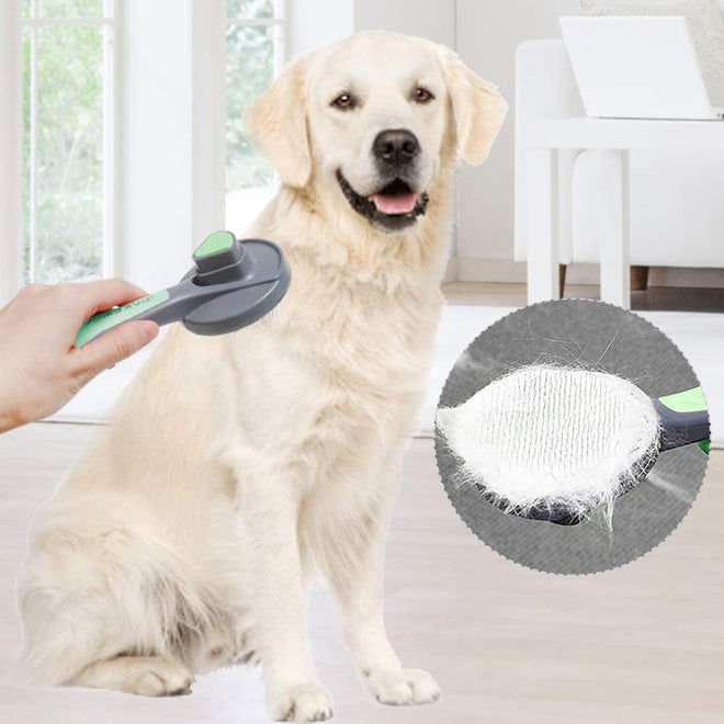 Fatpet™ - Escova Removedora de Pelos para Animais de Estimação.