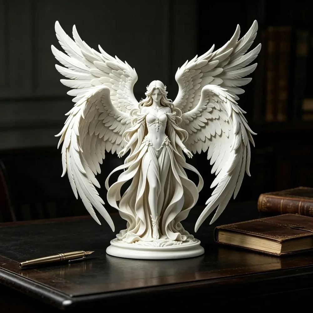 Escultura Decorativa Branco