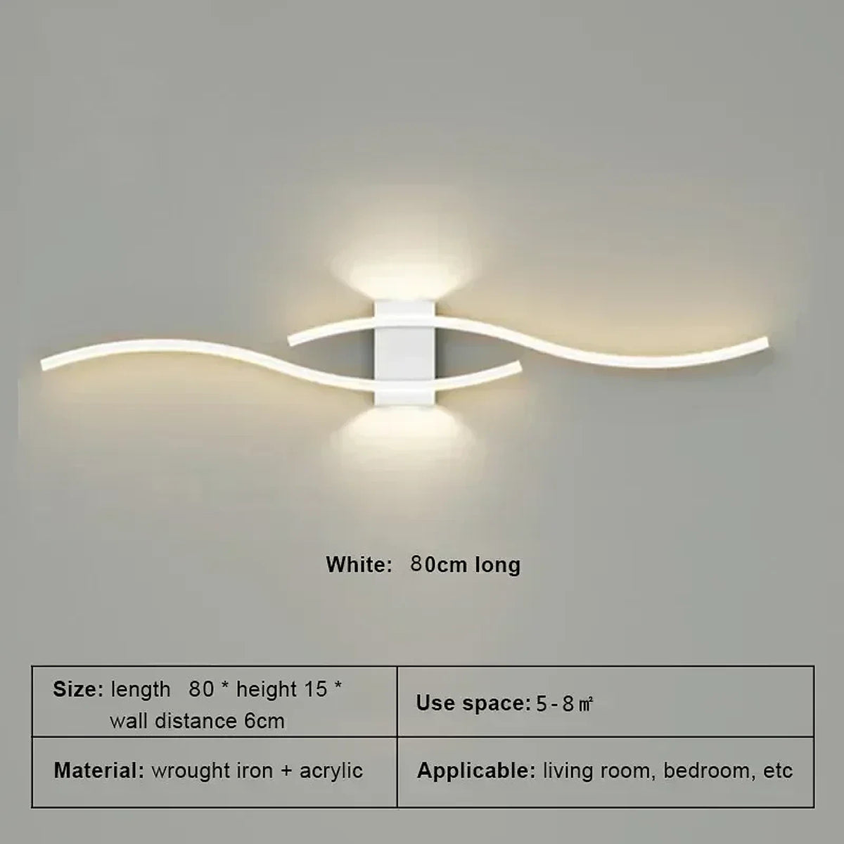 Arandela Decorativa, peça de luminárias de parede da VivaCasa — imagem 11